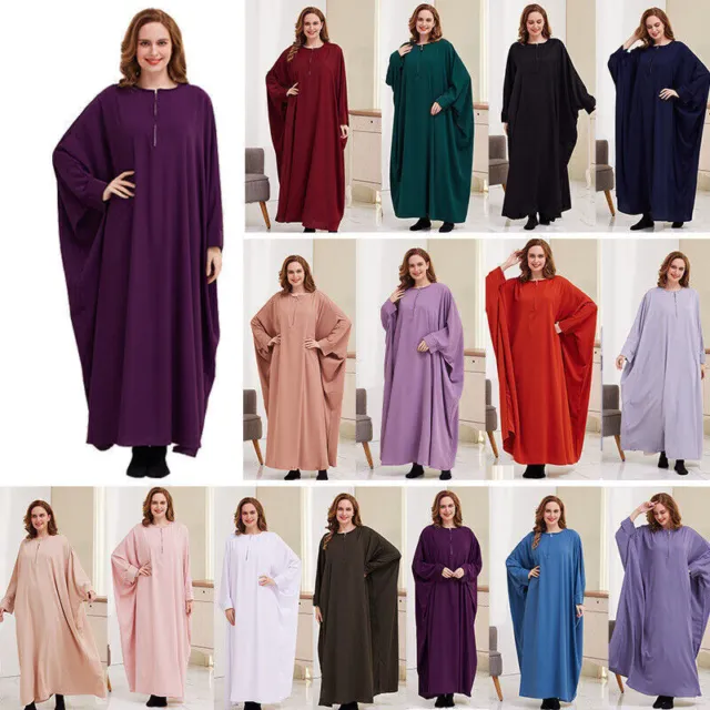 Ramadan Overhead Khimar Jilbab Muslimische Frauen Gebetskleidung Burka Neu