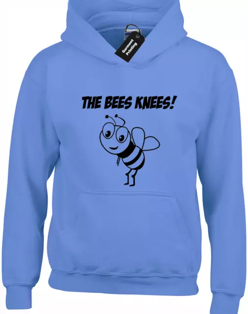 The Bees Knees Hoody Hoodie Funny Printed Joke Novelty Design Cute Gift