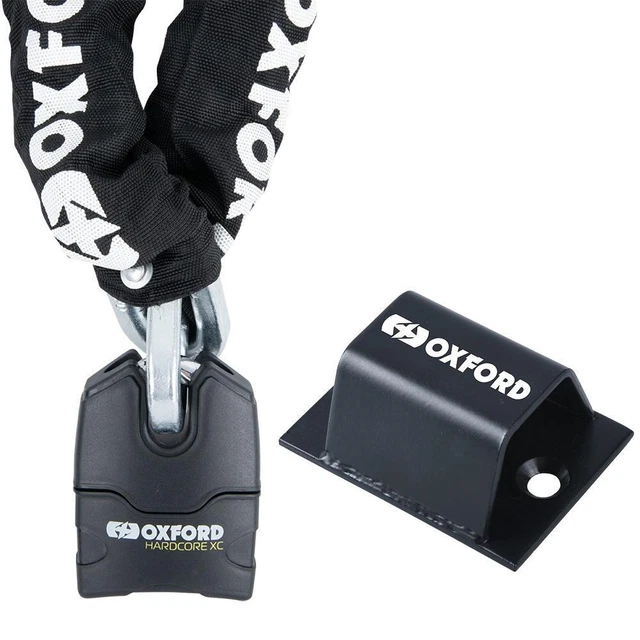 Oxford Motorcycle Hardcore XC13 Chain 1,5M & Oxford ancoraggio a terra forza bruta