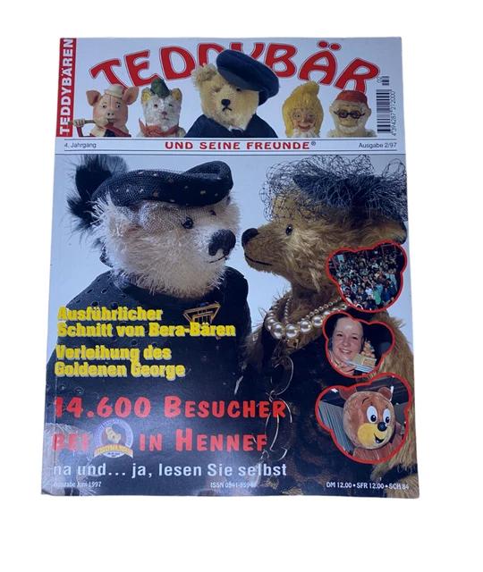 Jonny Javelin Dankeskarte – Süßer Teddy Mit Pflanze, Geprägt Mit Silberfolie & Glitzer, 188x140 Mm