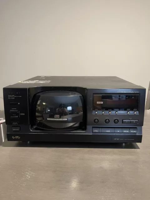 1996 Pioneer PD-F905 CD File Type 101 Compact Disc Player Changer Audio Vintage