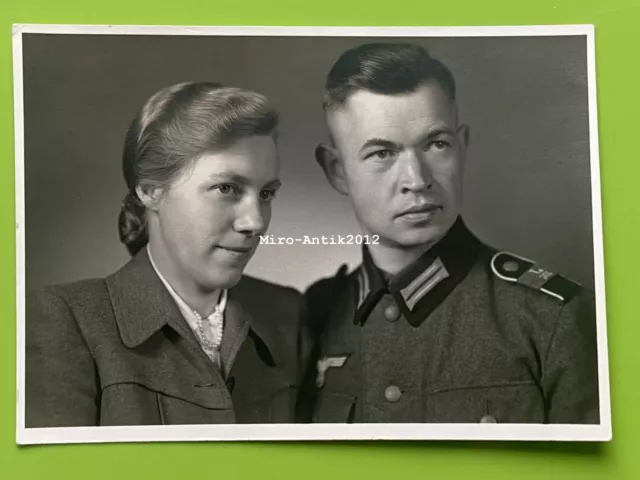 Foto, Wk2, Offizier aus Bad Salzuflen im Portrait (N)50718