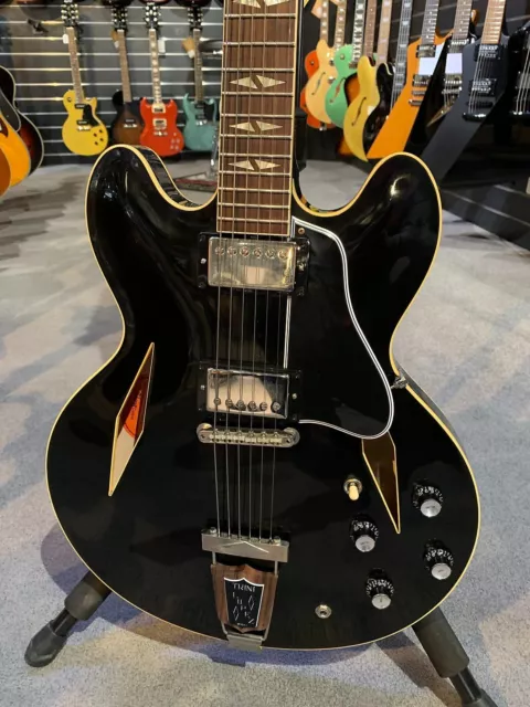 Gibson Custom Shop '64 Trini Lopez Standard 2021 Ebony VOS Murphy Lab - NEU -