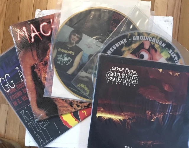 GG ALLIN ORDER FROM CHAOS MACHETAZO GROINCHURN PSYCHO 10" Vinyl $44.99/Each