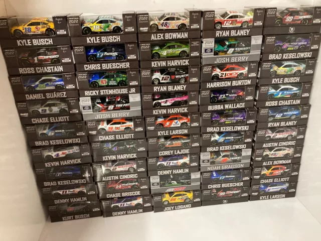 2022  1/64 Nascar Diecast 4Th Listing New Ford /Chevy /Toyota,New Listing......