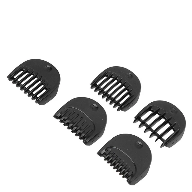 Paquete de 5 peines de cabeza de afeitadora de repuesto Braun BT32 con peines guía 1/2/3/5/7 mm