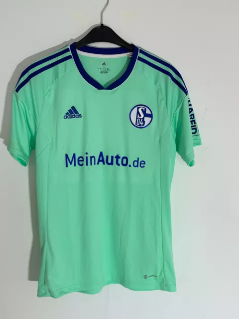 adidas FC Schalke 04 3-AUSWÄRTS away Trikot Jersey Maillot  2022/23 size M