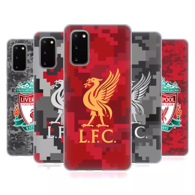 Liverpool Fc Camouflage Numérique Étui Coque En Gel Pour Samsung Téléphones 1