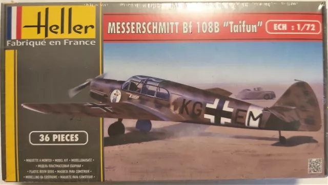 Heller 80231 - Messerschmitt Bf 108B "Taifun", Modellbausatz M 1:72