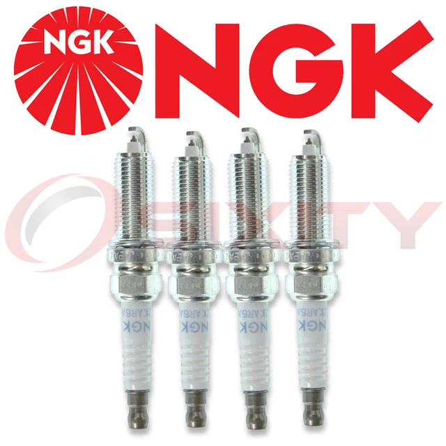 4 SPARK PLUGS NGK Laser Platinum 5118 / PLZKAR6A11 Fits: Nissan ...
