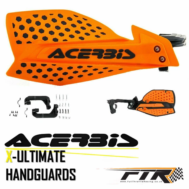 Acerbis X-Ultimate MX Handguards – Black/Orange For KTM SXF & SX Models