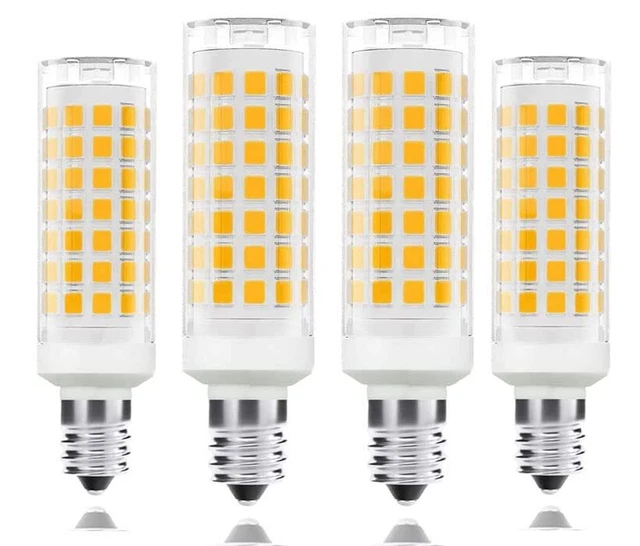 E11 Dimmable 7W Mini Candelabra Base Led Bulb, 80W or 100W Equivalent Halogen