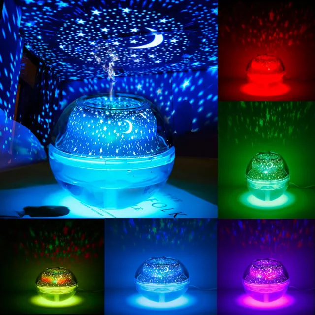 500ML Aroma Diffuser LED Luftbefeuchter Ultraschall Duftzerstäuber Humidifier DE