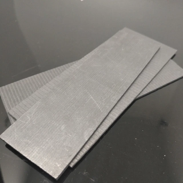 high pure graphite electrode electrolysis plate carbon sheet 100x30x1mm 5pcs