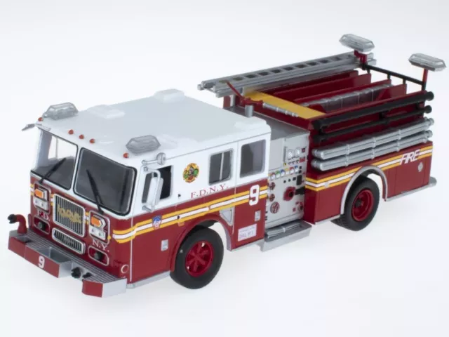 Ixo/Hachette Seagrave Pumper Usa Fire Truck 2003 1-43 Scale Nf102