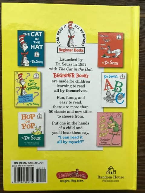 ~One fish two fish red fish blue fish~ w/ The Cat's Quizzer ad* OOP*~ Dr. Seuss