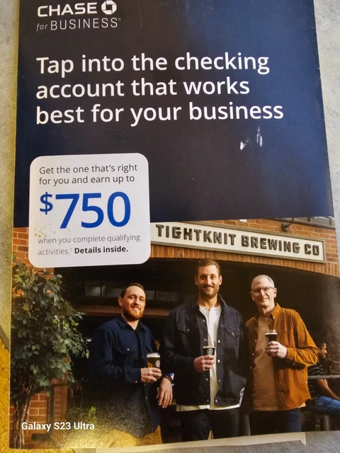 Chase Business checking Promo - $750 Bonus or $300 bonus with deposit exp10/4/23