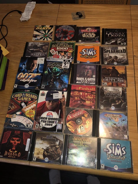 PC CD ROM Games Bundle Lot x21 $49.99 - PicClick CA
