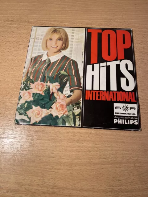 7" Ep Top Hits International * France Gall/Vicky Leandros/Dorthe/Leo Leandros