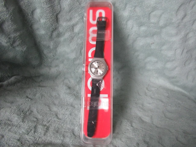 SWATCH IRONY ALUMINIUM Ygb4002 Purple Drops Ag2011 45.00