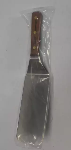 Dexter Russell S8698 Traditional 8" x3" Grill Turner Spatula Natural Wood Handle