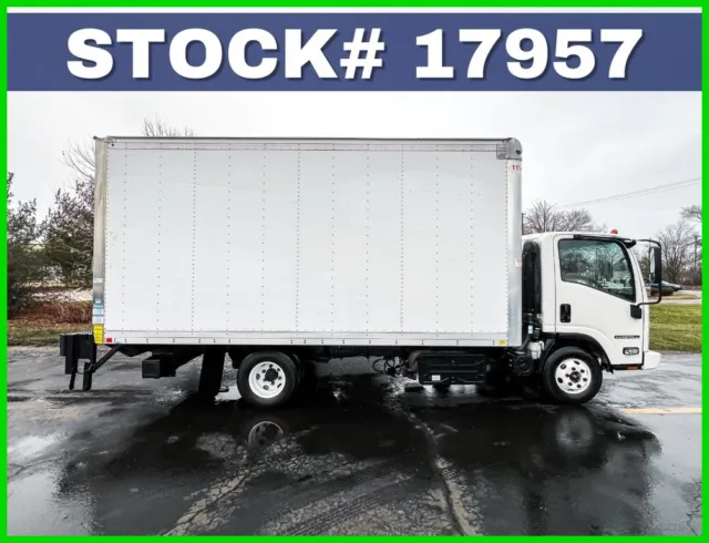 2019 Isuzu NPR 16ft Box Truck with Lift Gate - Liquidation Sale!