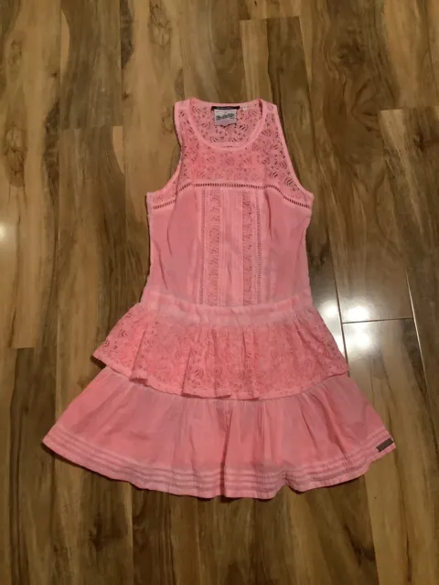 superdry size s pink the odessa dress