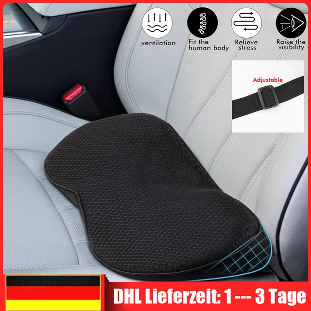 YDLYDL Autositzerhöhung Für VW Tiguan 2017-2023 - 8cm Sitzkeil Schwarz