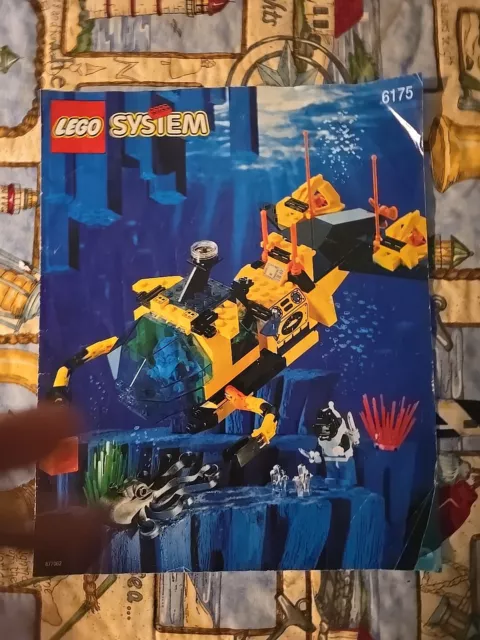 Lego 6175 Aquanauts Crystal Explorer - Directions Only
