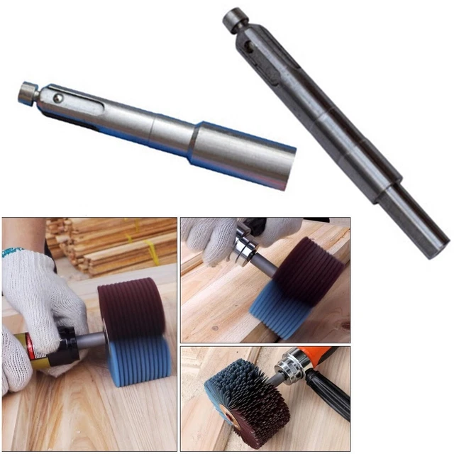 1× Connecting Rod Fixer Le Polissage Roue Brosse à Une Main Foret Ou Outil Air