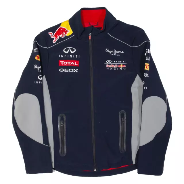 PEPE JEANS Red Bull Racing Renault Geox Total Pirelli Mens Shell Jacket Blue M