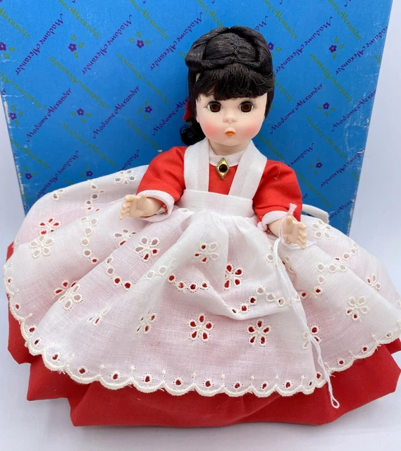 ~281 Madame Alexander Doll In Box 8" Little Women Jo 413