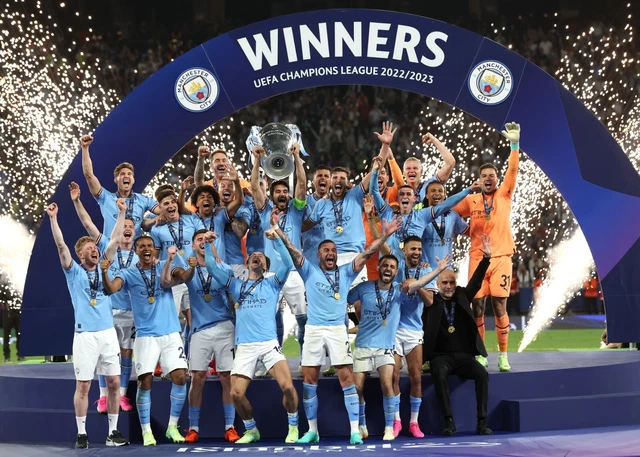 MANCHESTER CITY UEFA Champions League Winner 2023 - 5 x 7 inch - 3