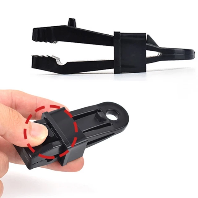 Tarp Clips Lock Grip Fix Clamp For Canopy Outdoor Waterproof Windproof