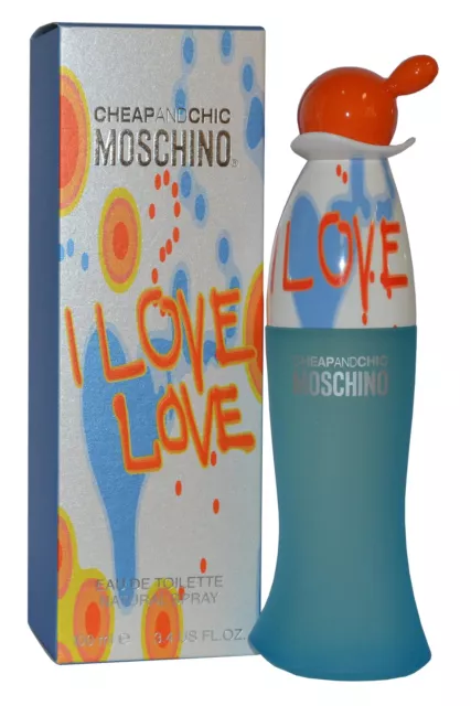 Moschino i Love Amor EDT Eau de Toilette Spray 100ml Mujer Fragancia