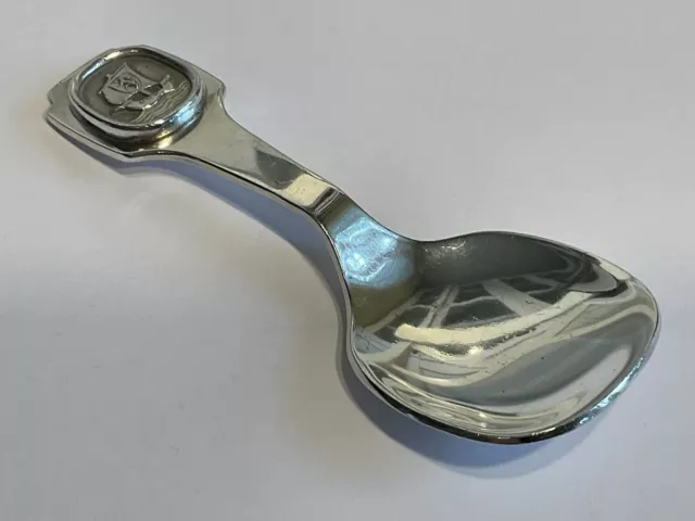 Stunning Irish Solid Silver Caddy Spoon by Kilkenny Design Workshops Dublin 1967