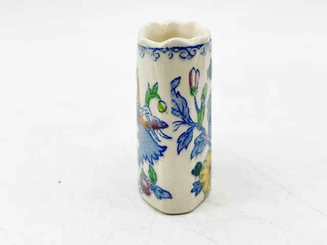 Vintage Masons Ceramic Pottery Match Holder  Regency Pattern C4475 2