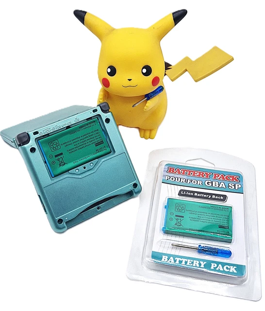 Batteria Per Nintendo DS Batteria Ricaricabile Per Gameboy Advance SP | 2000 MAh Litio | La Più Capace Sul Mercato! Batteria Gameboy Advance SP - Foto 11