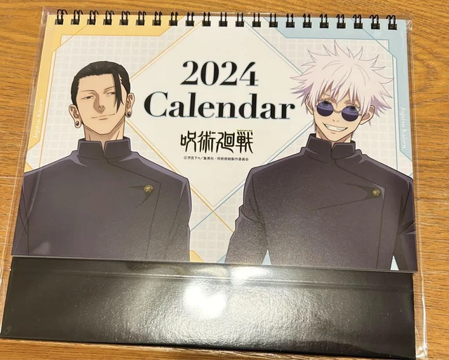 JUJUTSU KAISEN GOJO Satoru Anime 2024 Calendario Natsu Yuketsu Nanami