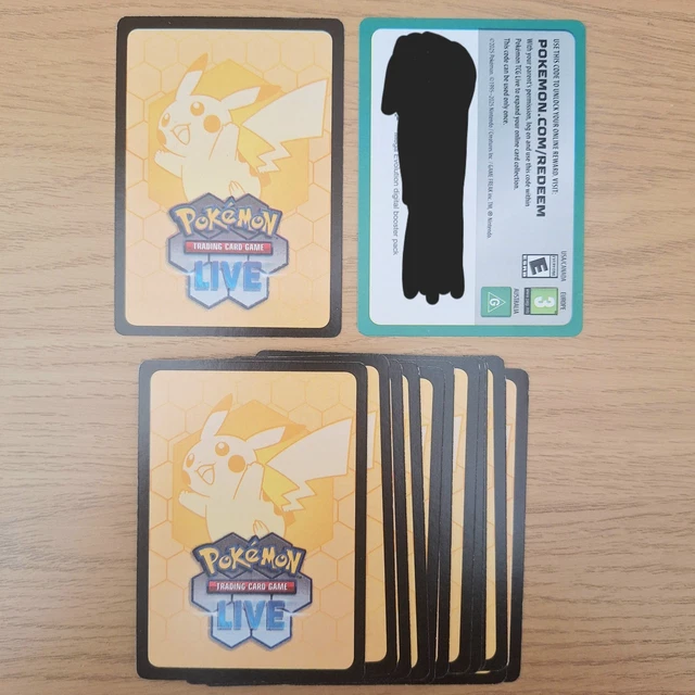 MEGA EVOLUTION DIGITAL Booster Codes Pokémon TCG LIVE x14 Cards £2.36 ...