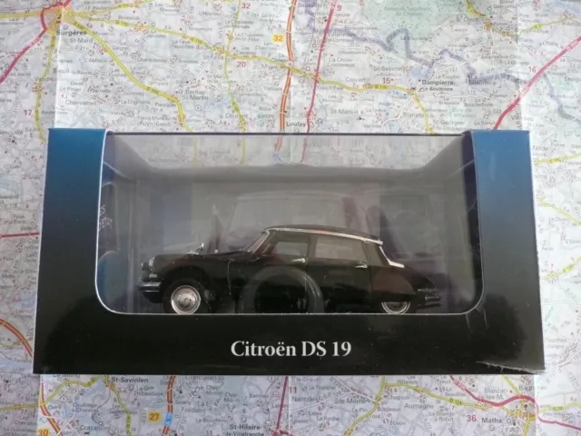 CITROËN DS 19 1962 (De Gaulle)  NOREV Voitures de Chef d'état 1/43