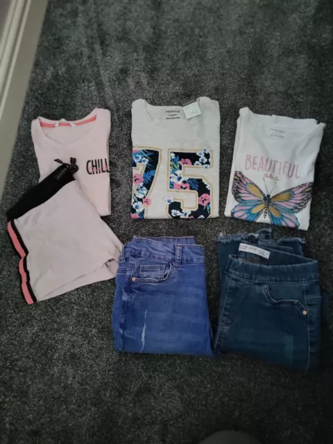 Girls clothes bundle, 10-11 years, M&S Primark, 6 items