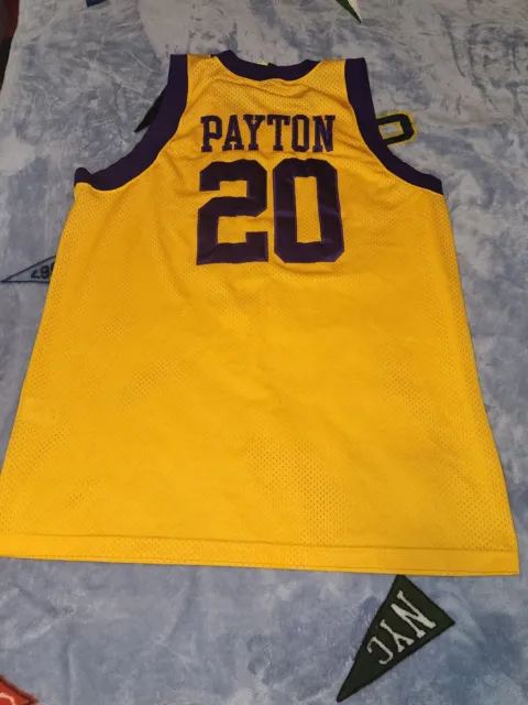 Gary Payton Los Angeles Lakers Nike XL 57 Length+2 Sewn Jersey