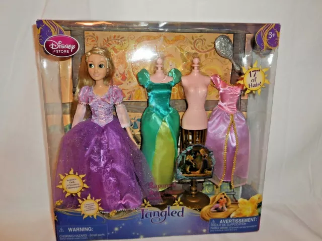 Disney Store exclusive wedding Princess Rapunzel Tangled Soft plush toy  doll A22