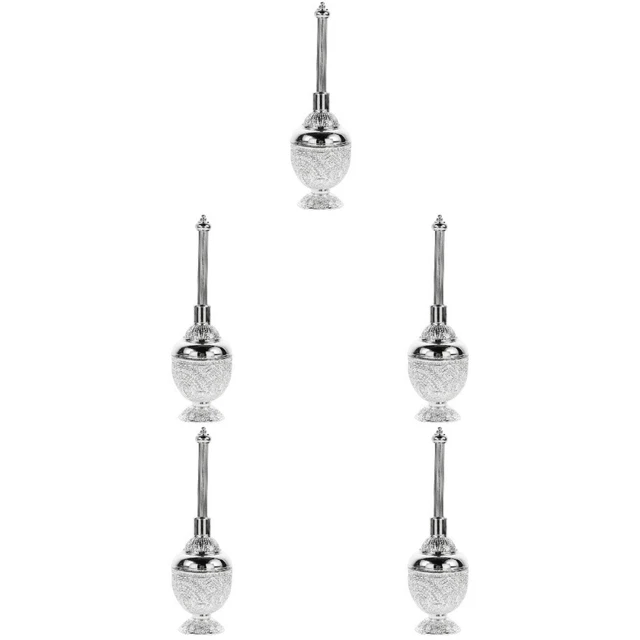 Weihwasserflasche Set 4 Stück 250ml - Katholische Weihwasserbehälter Rosa Weiß