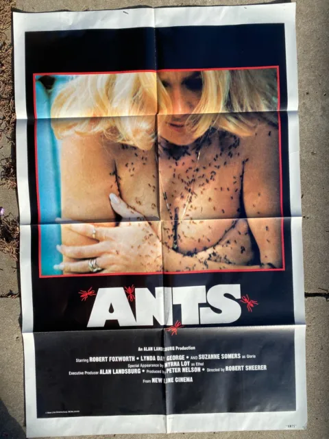Ants 1977 Suzanne Somers Robert Foxworth Lynda Day George RARE Movie Poster