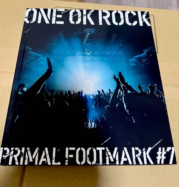 ONE OK ROCK PRIMAL FOOTMARK #8 Band Live Photo Book Black & White