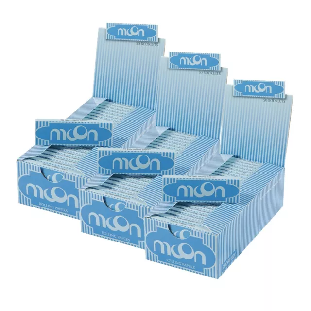 3 Box Moon Rice Rolling Paper Short Size 70 mm Full Box 150 Packs Slow Burning