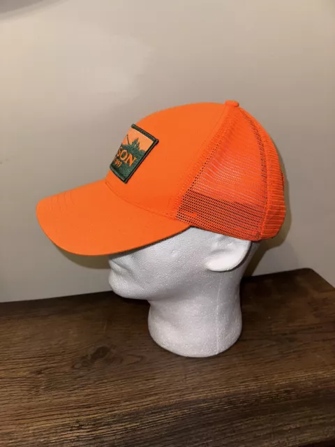 FILSON HUNTERS BLAZE Orange Hunting Hat Authentic Original Adjustable ...