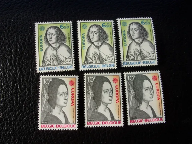 Belgien - Briefmarke Yvert / Tellier N° 1757 1758 x3 N MNH (CYN42)